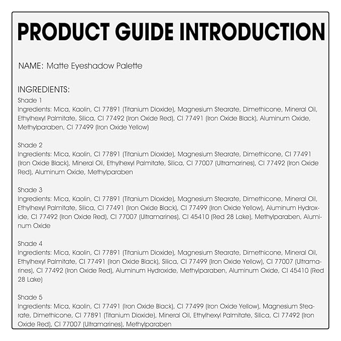 5 Colors Matte Eyeshadow Palette with Brush - Neutral Nude Brown Mauve Pink Eye Shadow Palette Makeup, Natural Waterproof Cool-Toned Eyeshadow for Green & Blue & Brown Eyes and Smokey Makeup, 04#