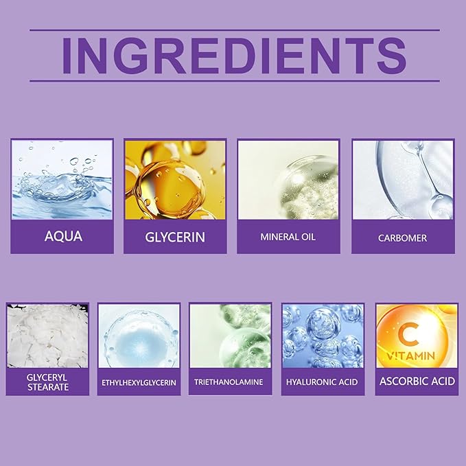 Instant Face Lift Serum – Facial Firming Cream for Women | Rapid Lift Advanced Neck Serum & Skin Tightening Cream – Smooth Fine Lines & Firm Sagging Skin