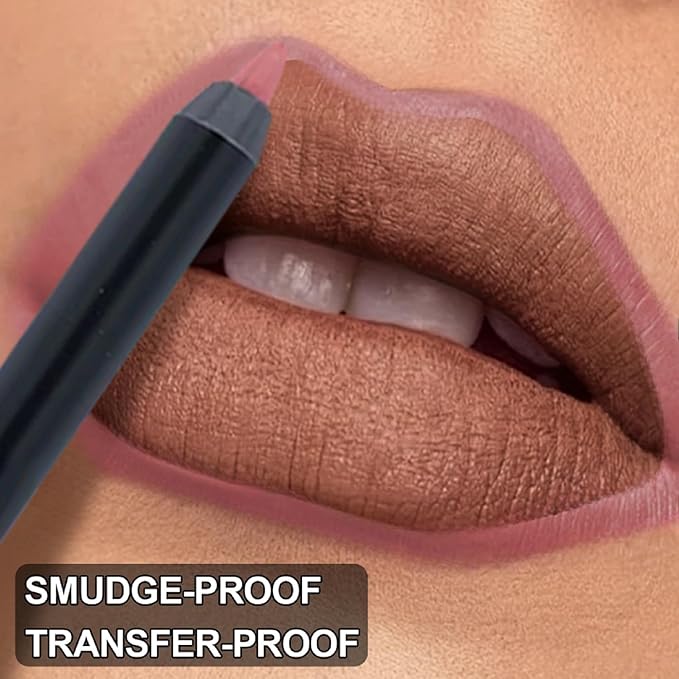 Blush Blossom Color Pop Lip Liner - Semi-Matte Finish, Vegan and Cruelty-Free - Creamy Lip Liner - Highly-Pigmented and Long Lasting for Shaping and Sculpting Lips