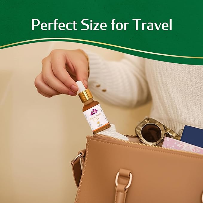 Kerala Ayurveda Kumkumadi Face Serum for All Skin Types (1 Fl Oz) | Saffron & Lotus Infused Brightening Serum | Reduces Wrinkles, Pigmentation & Dark Spots | Anti-Ageing Solution | Ideal for Gua Sha