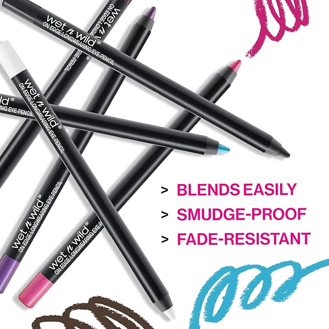 wet n wild On Edge Longwearing Eye Pencil, You're the Yin, 0.04 Fluid Ounce
