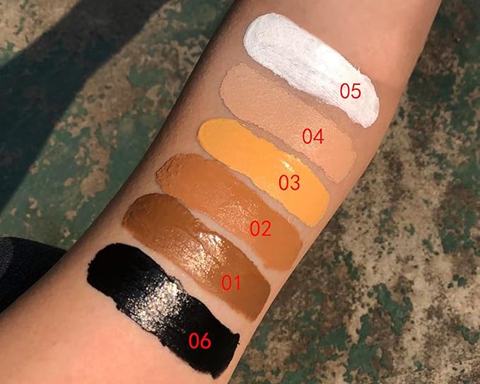 Fendy Eyeshadow Primer,Primer Face Makeup Eye Shadow Base,Anti-Aging Eyeshadow Primer Potion Waterproof Great for Oily Lids Primer (White-05)