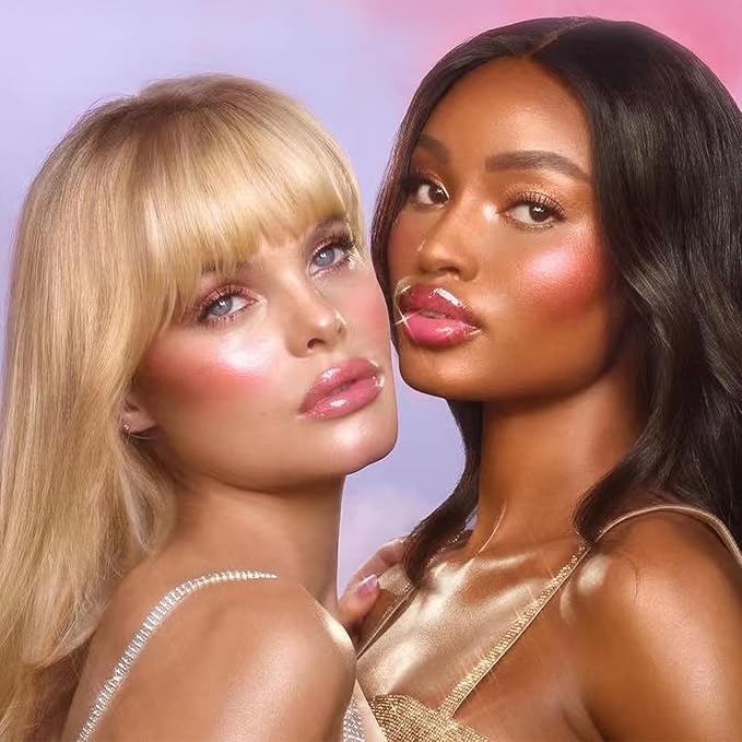 8 Colors Lip Plumping Gloss With Big Brush Head, Moisturizing Formula, Visibly Defines & Plumps Lips Repairing Lightening Lines Fresh Clear Smooth Care (# 07)