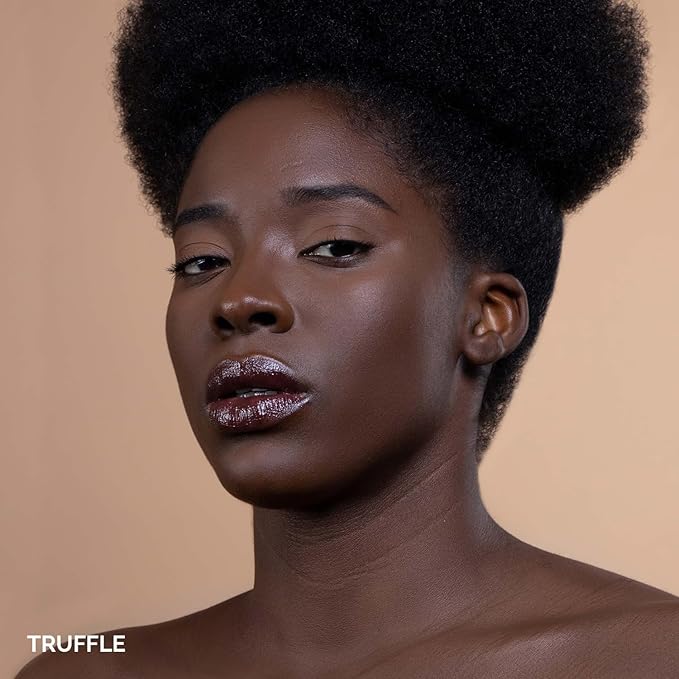 OFIR Skin Satin Medium Coverage Foundation | Lightweight Foundation Makeup with Vegan Formula | Blue Light Protection & Non-Creasing for Long-Lasting Wear | 1 FL OZ (Truffle - Very Deep Cool)