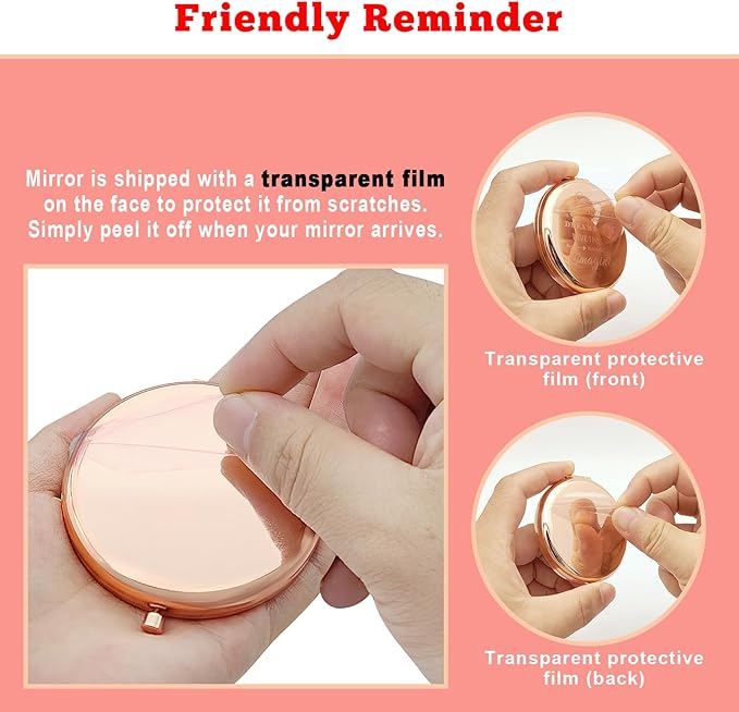 Appreciation Gifts for Cheerleader Coach Compact Makeup Mirror Cheerleading Coach Gifts Cheer Mom Gifts Cheer Coach Birthday Gifts Thank You Gifts Graduation Folding Makeup Mirror