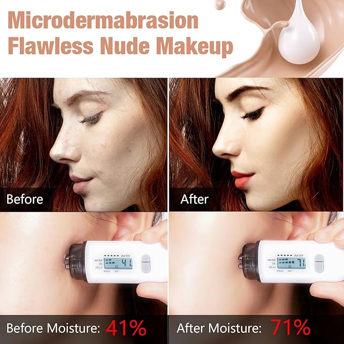 Concealer Cover Cream, Flawless Colour Changing Warm Skin Tone Foundation Makeup, Base Nude Face Liquid Cover Concealer (2 pcs)