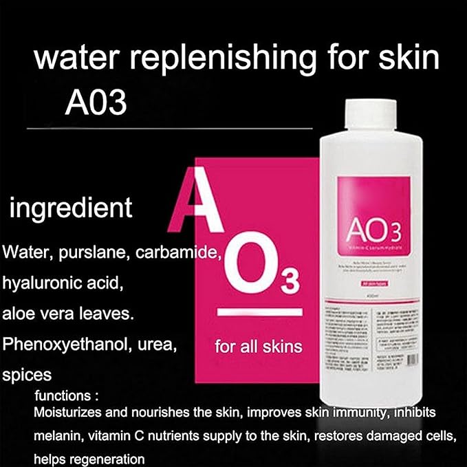 Aqua Peeling Solution AS1 SA2 AO3 facial Serum Cleaning Liquid 400ml Moisturizing Skin Care for facial machine solution