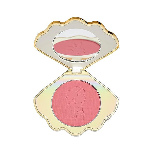 Sigma Beauty and Disney Blush - The Little Mermaid Long Lasting Blush Pressed Powder - Gluten Free, Cruelty Free, Vegan Makeup (True Love)