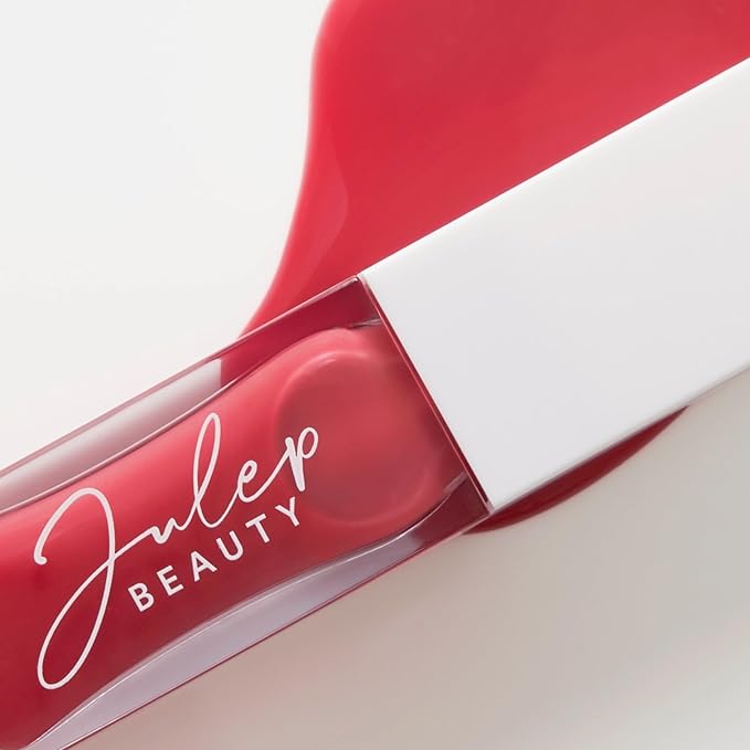 Julep So Plush Lip Oil, Hydrating Lip Treatment, Sheer Color & High-Shine Finish, Infused With Jojoba Oils, Apricot and Avocado, Vegan & Cruelty-free, Rosy Glow