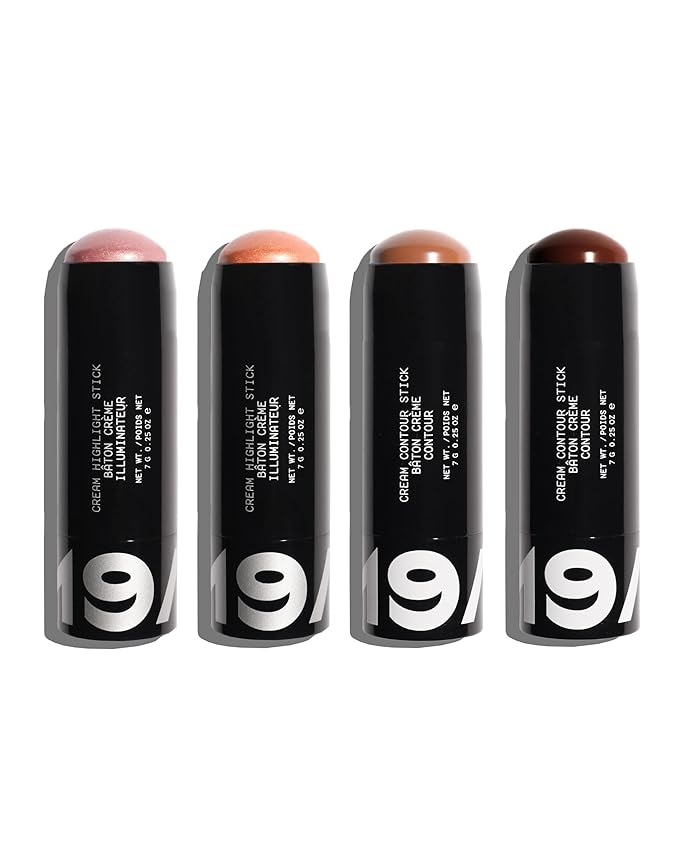 19/99 Cream Highlight Stick All-Over Face Highlight | Cruelty-Free, Vegan, Responsible Beauty (Miele)