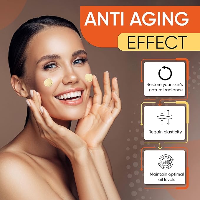 Vitamin C and Turmeric Clay Mask for Face – Deep Cleansing & Brightening Face Mask for Dark Spots, Pores, and Anti-Aging – Non-Greasy, Easy-to-Apply Hydrating Skin Care, 5.29 Oz