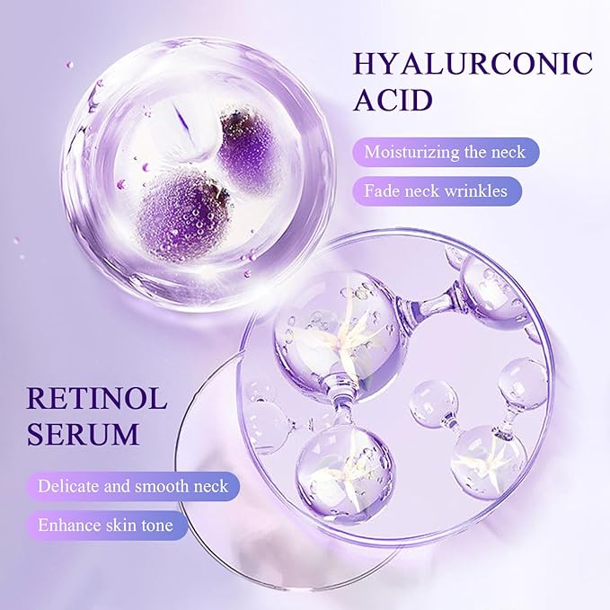 2Pcs Neck Collagen Cream-Collagen Firming Lifting Neck Cream,Face & Neck Collagen Cream,Firm and Lift Sagging Skin