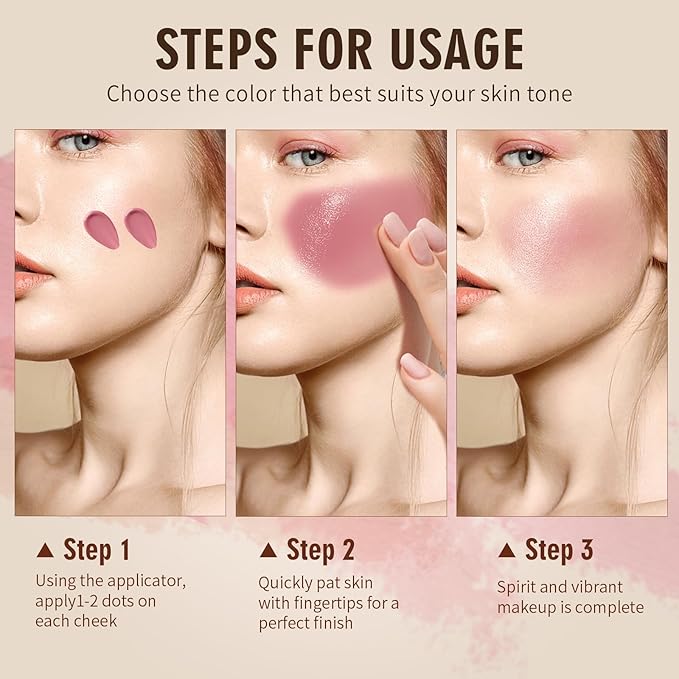 LaMu'S COSMETICS Soft Pinch Weightless Liquid Blush, Long-Lasting Beauty Natural Waterproof Face Liquid Blush For All-Day Wear (Encourage-Soft Neutral Pink, 0.25fl.oz/7.5ml)