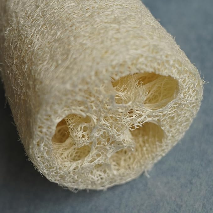 Back Loofah Scrub Loofah Sponge Long Handle Loofah Shower Bath Brush On a Stick Body Scrub Brush Scrubber Loofah Exfoliating Body Eco-Friendly Sponge