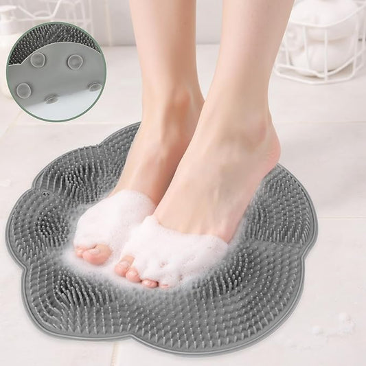 Back Scrubber for Shower Exfoliating Loofah with Handle 3 Piece Body Scrubber Bath Sponge for Men and Women Shower Towel