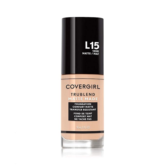 COVERGIRL TruBlend Matte Made Liquid Foundation, Porcelain