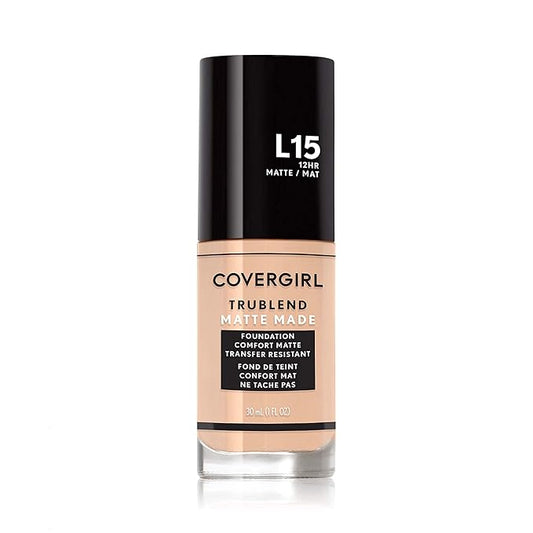 COVERGIRL TruBlend Matte Made Liquid Foundation, Porcelain