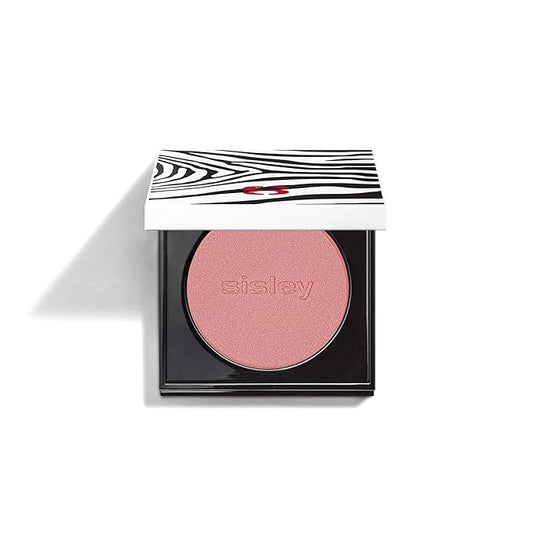 Sisley Paris Le Phyto-Blush, 1 Pink Peony - Highlighter Powder Blush - Enhances the Cheeks with Radiant, Sheer Color - Lightweight, Non-Powdery Formula - Blends Easily & Buildable
