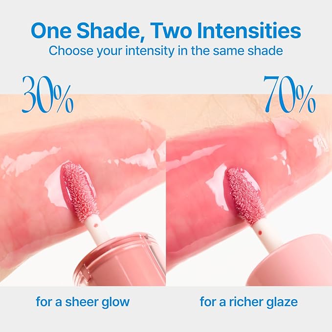 3D Voluming Gloss 70% (Rich) | Rozy 70% | High Shine, Non-Sticky Lip Gloss for Makeup | Long-Lasting, Moisturizing Gel Formula | 30%, 70% Pigment Options | 5.3g