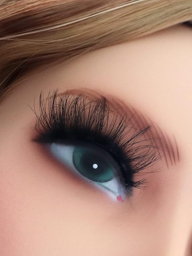 10Pair 3D False eyelash book Cat Eye Look Fluffy Wispy Soft Reusable Makeup Thick Fake Eyelashes(601+628)