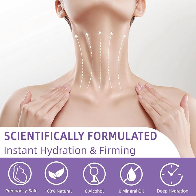 FANSHI Snake Oil Neck Firming Stick, Deeply Moisturising and Anti-Wrinkle Tighten Lift Neck Cream Restores The Skin Resilience With a Trio Of Natural Extracts for All Skin Types