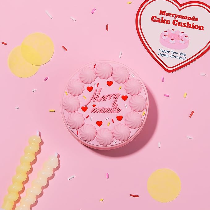 Happy Your Day Cushion, SPF40 PA++, Full Coverage, Pore Blurring, Hydrating Makeup, Korean Cushion Foundation with – Includes Puff & Refill (02 Vanilla, 1 Count)