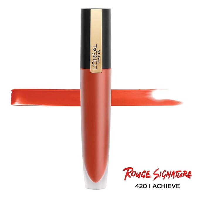 L’Oréal Paris Makeup Rouge Signature Matte Lip Stain, I Achieve