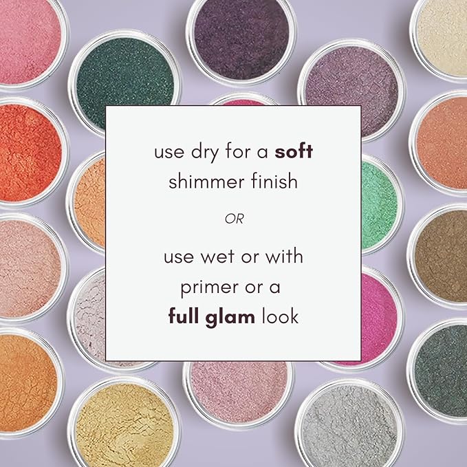 Loose Powder Organic Mineral Eyeshadow - Bronze Marshmallow