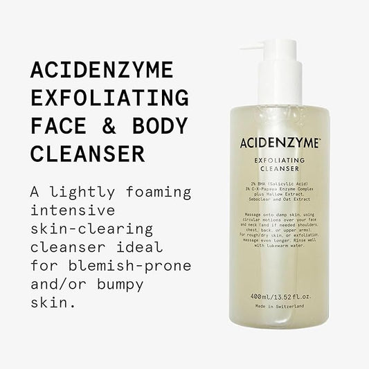 Beauty Pie AcidEnzyme Exfoliating Face & Body Cleanser To Help Smooth, Purify & Clear Skin