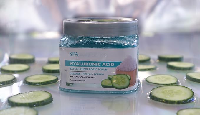 Spascriptions Body Scrubs 21 Oz (21 oz, Hyaluronic Acid)
