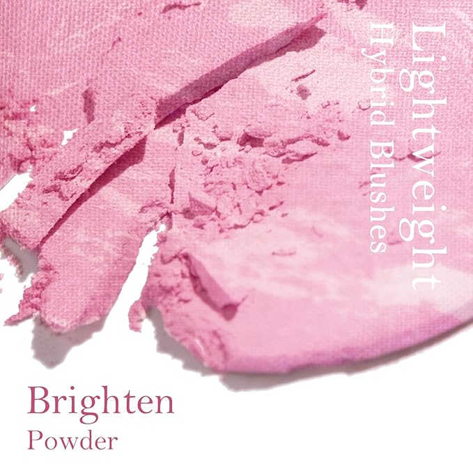 KYDA Baked Blush, Marbleized Powder Matte Blush for Cheeks, Multidimensional Buildable Color, Lightweight Matte Satin Finish Face Blusher, Lighting Glow Blusher, 02 LUMINOUS FLUSH