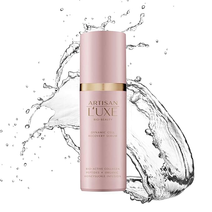 Anti Aging Face Serum by Artisan L'uxe Dynamic Cell Recovery Serum Ceramides Moisturizer, Hyaluronic Acid Serums, Citrus Fruit Extract and Collagen Peptides Sue Devitt