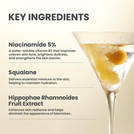 AXIS-Y Dark Spot Correcting Glow Serum - 5% Niacinamide Dark Spot Remover For Face - Vegan Korean Skin Care Niacinamide Serum for All Skin Types - 1.69 fl. oz.