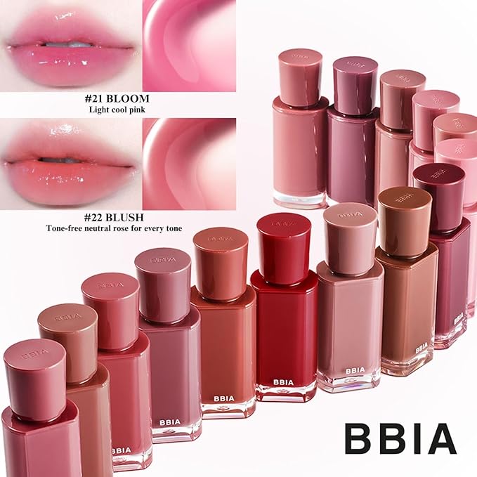 BBIA Glow Tint – Lip Plumping Volumizing Glossy & Glowy Lip Stain Naturally Moisturizing Comfortable Texture Lightweight Long-Lasting Vivid Color Non-Sticky Korean Makeup (03 MAUVE, Pack of 1)
