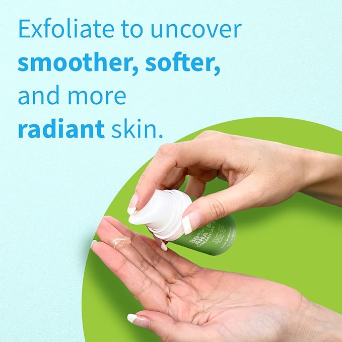 Ebanel Chemical Peel for Face, AHA BHA Exfoliator, Glycolic Acid Peel, Salicylic & Lactic Acid Face Peeling Gel, Infused with Green Tea & Chamomile for Acne Scars, Dark Spots, Wrinkles, Fine Lines