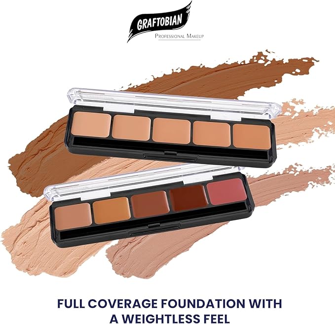 Graftobian High Definition Glamour Creme Palette, Cool #2