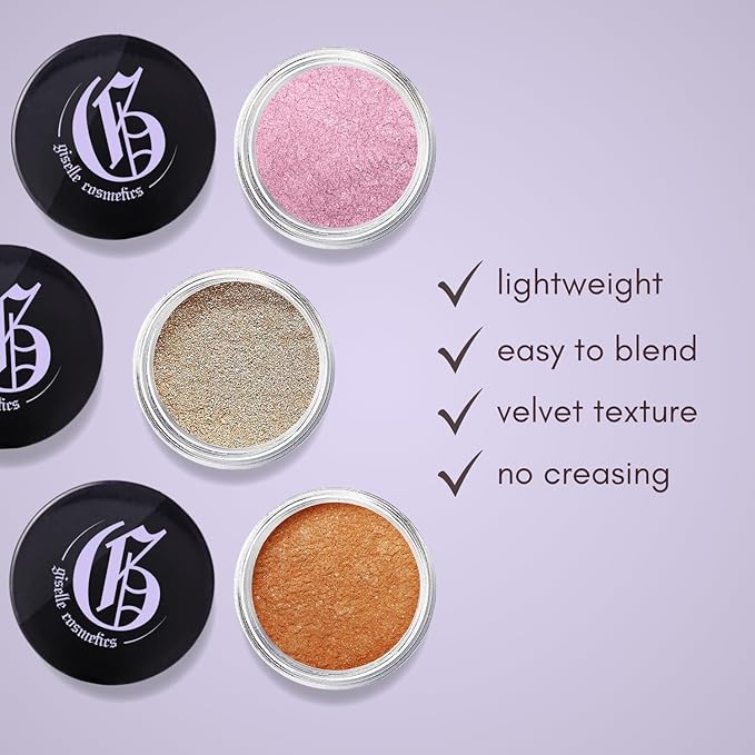 Loose Powder Organic Mineral Eyeshadow - Rose Tangerine