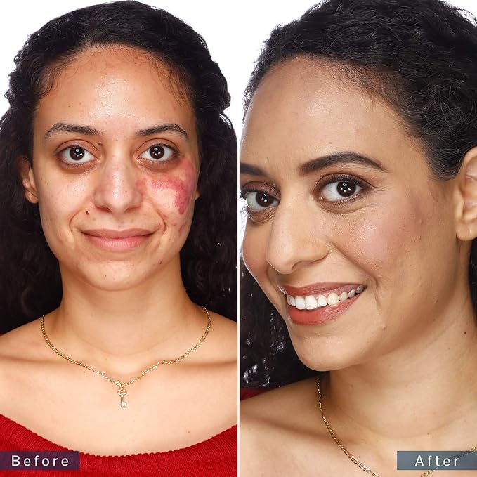 MagicMinerals Intense Foundation Stick by Jerome Alexander (Dark) – 3-in-1 Full- Coverage Buildable Foundation, Concealer, and Contour Makeup