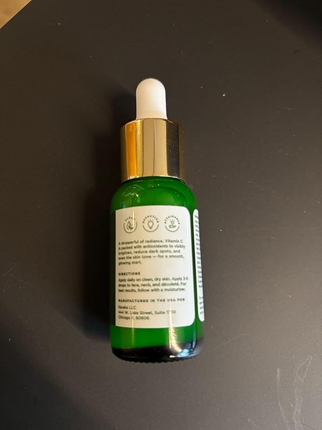 Tree of Life Beauty Vitamin C Skin Care Set, Skin Face Oil, Facial Serums for Dry and Sensitive Skin with Hyaluronic Acid & Vitamin E Soft Skin, 1 Fl Oz (Pack of 2)