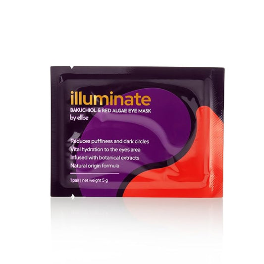 Bakuchiol Under Eye Mask – 24 Pairs Eye Patches for Puffy Eyes, Dark Circles, Fine Lines – Red Algae, Hyaluronic Acid, Natural & Biodegradable – Anti-Aging Hydrating Eye Treatment for Women & Men (24)