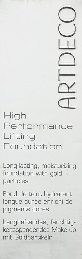 ARTDECO High Performance Lifting Foundation - reflecting vanilla N°15 - reduces wrinkles for firmer skin & soft matte finish - vegan makeup - Liquid foundation with hyaluron - 1.05 Fl Oz