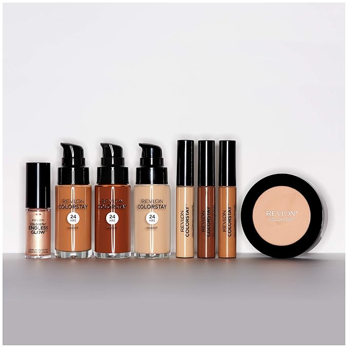 Revlon ColorStay Pressed Powder Face Makeup, Longwearing, Fragrance-Free, Noncomedogenic, 450 Mocha, 0.3 Oz