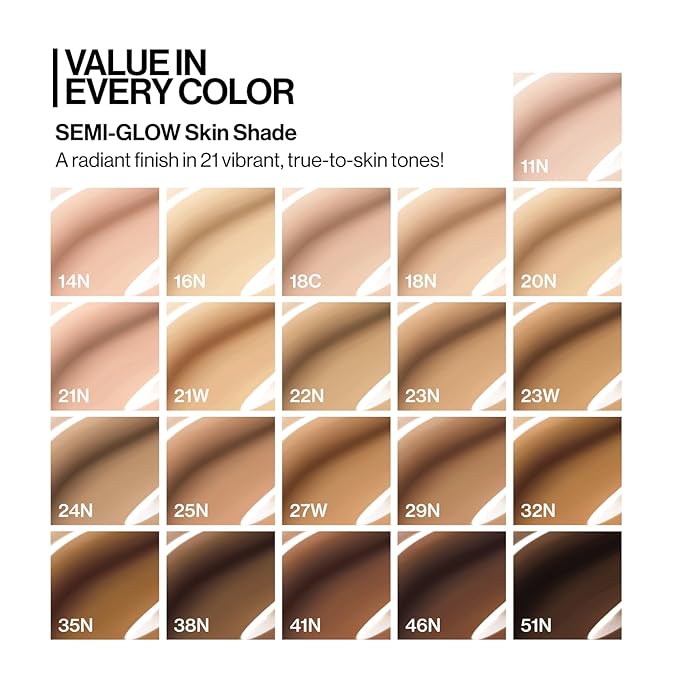 UNLEASHIA Foundation Makeup Healthy-Green Cushion Refill - 15g, Lightweight Buildable Coverage, Vegan Makeup, Natural Satin Finish(24N)