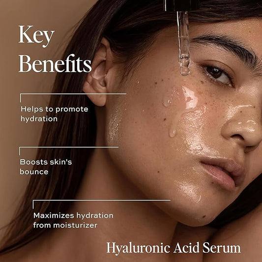 Dime Beauty Serum Set - Includes Hyaluronic Acid + Hyper Glow Serum (30 ml Each)