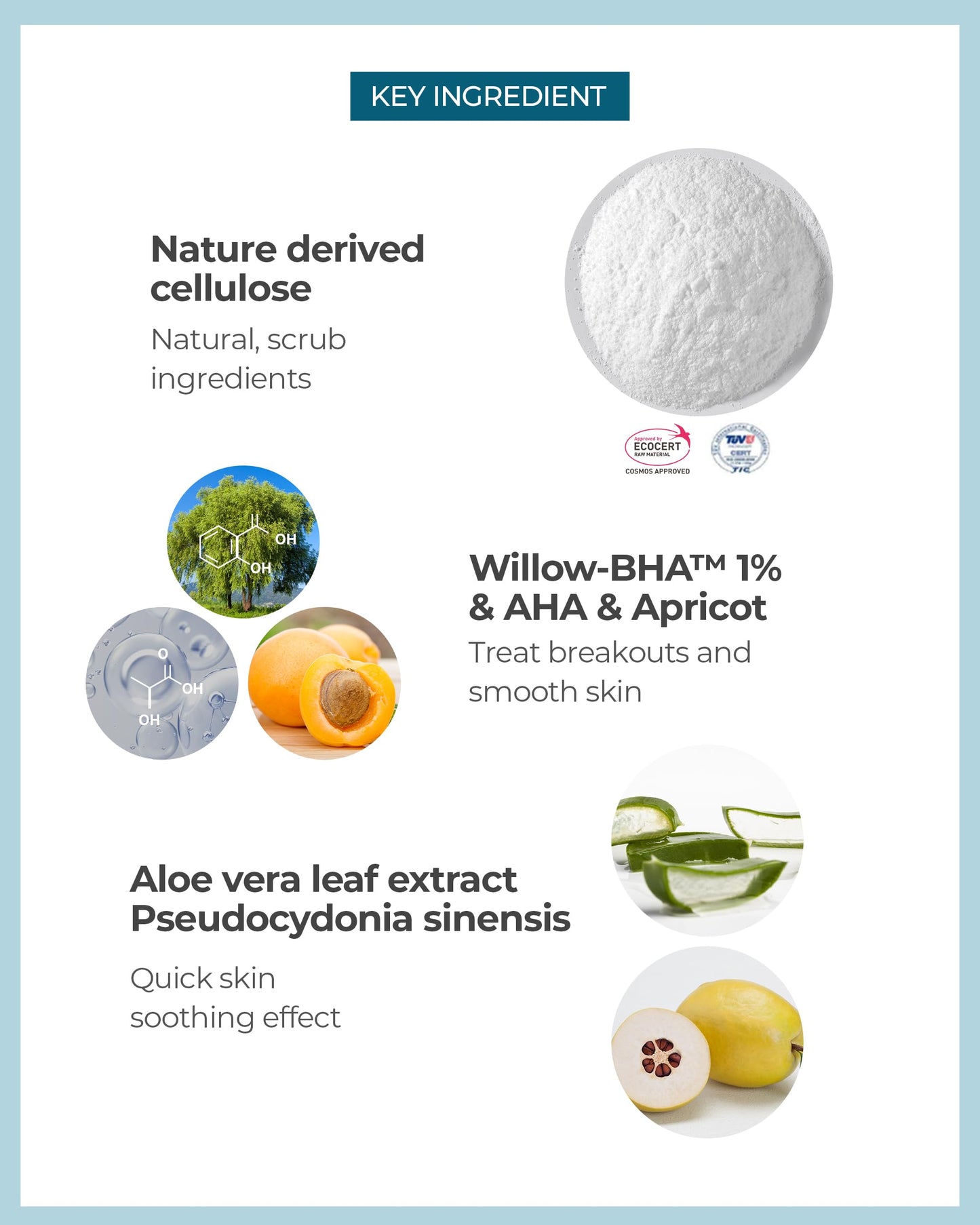 BE THE SKIN BHA+ Pore Zero 30 Second Exfoliator - Pore Erasing Face Peeling Gel with Salicylic Acid, Aloe Vera - Removes Dead Skin & Sebum - Glass Clear Skin, Korean Skincare, 3.38oz.