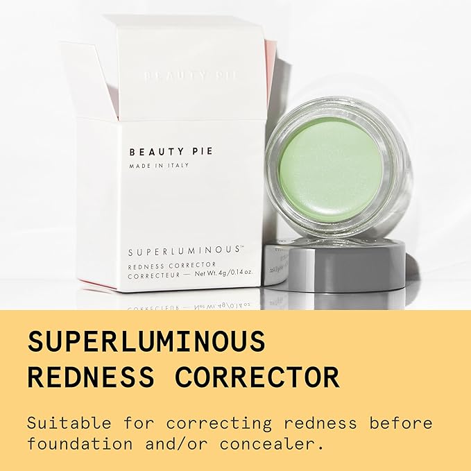 Beauty Pie Superluminous™ Redness Corrector (Green); For instantly neutralizing redness where you don't want it; From one of the leading labs in Italy