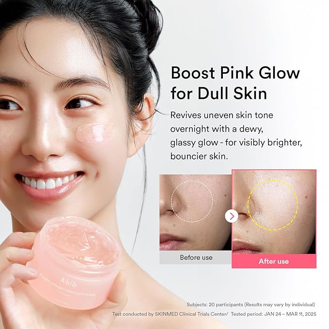 Abib PDRN Collagen Overnight Mask Firming Jelly 2.7 fl oz I Moisturizer for Slugging Intensive Hydrating Nourishing Face Sleeping Mask for Korean Skin Care (Firming Jelly 2.7 fl oz (Vegan PDRN))