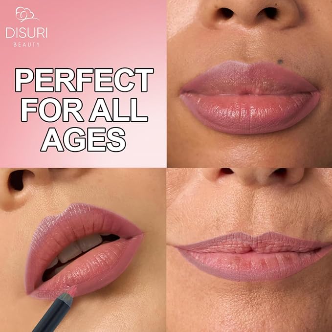 Blush Blossom Color Pop Lip Liner - Semi-Matte Finish, Vegan and Cruelty-Free - Creamy Lip Liner - Highly-Pigmented and Long Lasting for Shaping and Sculpting Lips