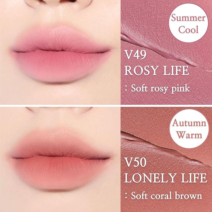 BBIA Last Velvet Tint MLBB Edition - Soft Creamy Matte Finish Lip Stain, Blur Effect & Velvety Texture, Long-Lasting, High Pigment, Non-Drying, Vegan, Korean Lip Makeup (V51 PURPLE LIFE, Pack of 1)