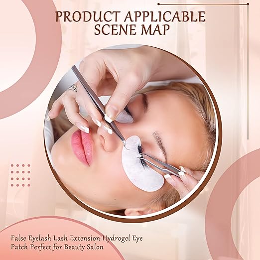 120 Pairs Under Eye Gel Pads Natural Eyelash Extension Gel Pads Patches Kit for Eyelash Extension Supplies Bulk Beauty Tools, Fit Most Eye Shape